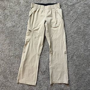 The North Face Vertex Temptation Rollup Pants Hiking Beige Women’s Size Small